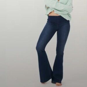 Free People Penny Pull On Flare Jeans